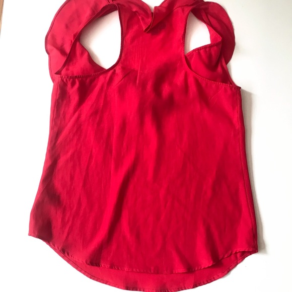 Flouncy Red Racerback Tank - Picture 3 of 4